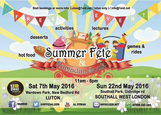 Summer Fete and Ramadhan Souk