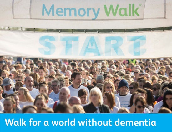 Alzheimers Society 'Memory Walk' in Southall Park