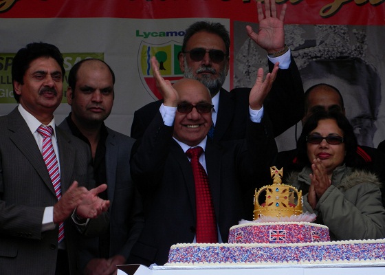 Queen's Diamond Jubilee celebrations in Southall Park