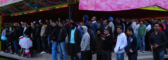 Queen's Diamond Jubilee celebrations in Southall Park