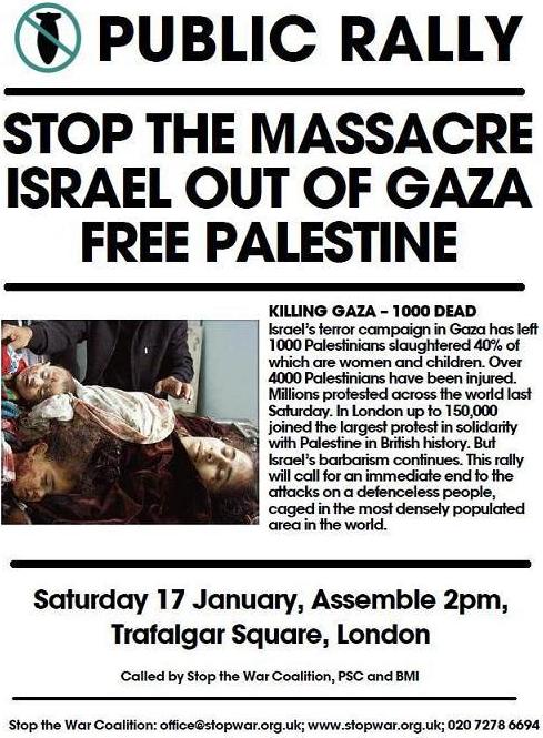 Stop the gaza massacre