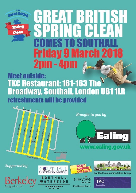 Great British Spring Clean in Southall