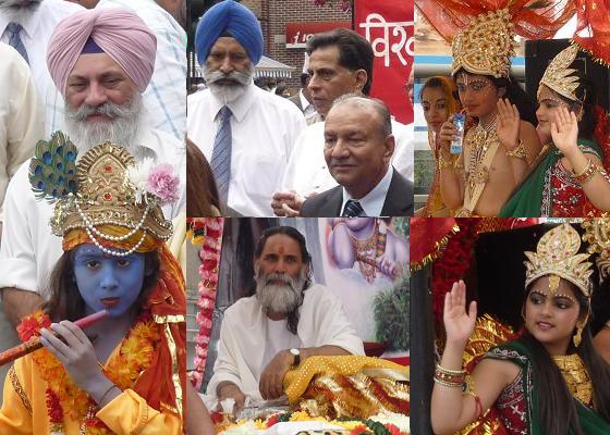 Shobha Yatra procession in southall