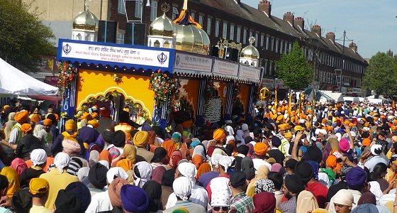 Southall Vaisakhi processioon 2011