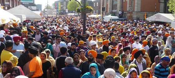 Southall Vaisakhi processioon 2011