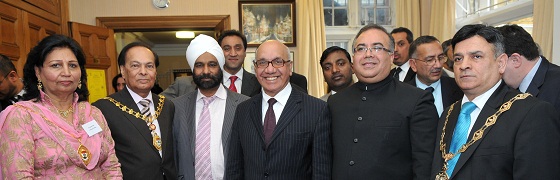 Weaver Rose award at Mayor's Parlour