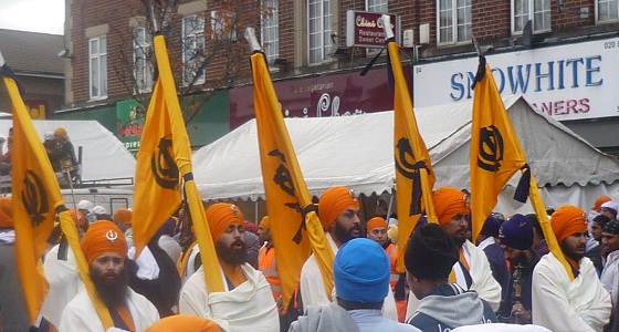 Nagar Kirtan in Southall on 6 Nov 2011