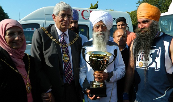 SACA Bike Ride ending in Southall