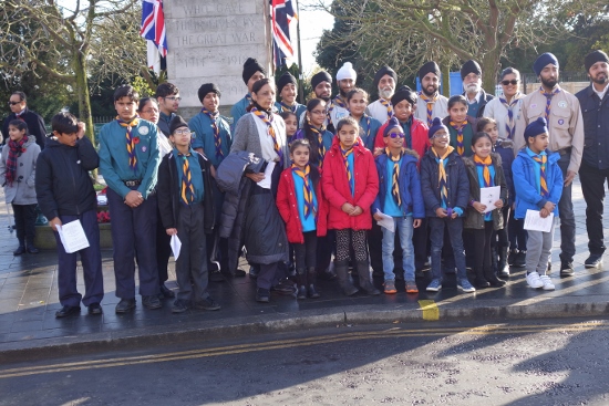 Remembrance Sunday 2016 in Southall