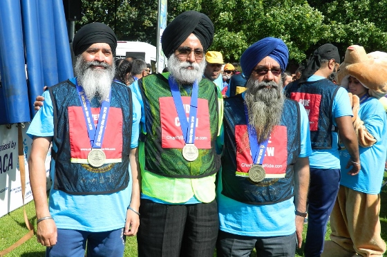 SACA Bike Ride 2016 in Southall