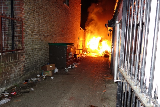 Abbotts Road fire 13/10/2017