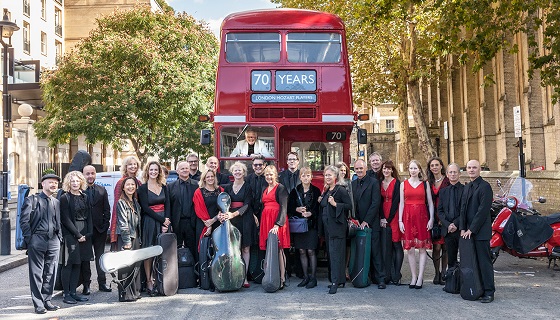 London Mozart Players bus